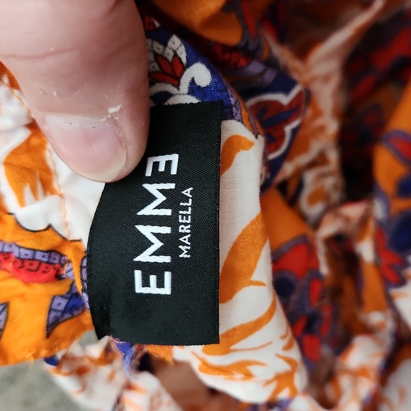 Emme Marella Floral Maxi Dress Size 2 - Picture 10 of 16